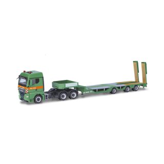 Herpa 318273 MAN TGX GM Allrounder Tieflade-Sattelzug, Max Wild  Maßstab 1:87