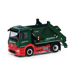Herpa 318419 MB Actros S Absetzkipper AK12, Knettenbrech & Gurdulic Maßstab 1:87