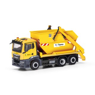 Herpa 318433 MAN TGS NN Absetzkipper AK16, Hofmann  Maßstab 1:87