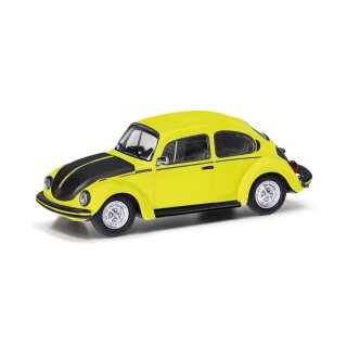 Herpa 421102 VW Käfer 1303, Der gelb-schwarze Renner  Maßstab 1:87