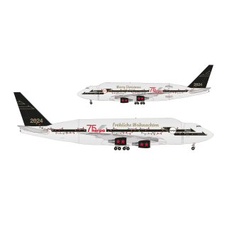 Herpa 537971 Boeing B747 LCF Dreamliner,  Christmas 2024  Maßstab 1:500