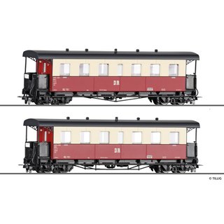 Tillig 03995 Personenwagen-Set, DR, Ep.IV  Spur H0e
