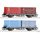 Tillig 01090 Containertragwagenset Lgkks 4444, DR, Ep.IV  Spur TT