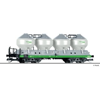 Tillig 15862 Staubsilowagen Uacs 451.1, Ceskomoravsk" Cement a.s, Ep.VI  Spur TT
