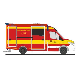 Rietze 76138 Wietmarscher Ambulanz Design-RTW´18, FW Jena Maßstab: 1:87