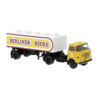 Brekina 71212 IFA W50 Biertank-Sattelzug, Berliner Bier Maßstab: 1:87