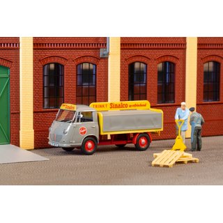 Auhagen  66040  Goliath Expr. 1100 Getränkepritsche mit Plane, Sinalco  Spur H0