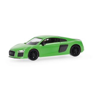 Herpa 028516-005 Audi R8 V10 Plus, Mocrommatagrün  Maßstab 1:87