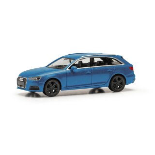 Herpa 028578-003 Audi A4 Avant, turboblau  Maßstab 1:87