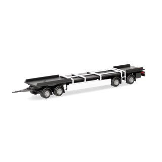 Herpa 085953 TS FG 4achs Hänger Schweden, 2 Stück  Maßstab 1:87