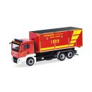Herpa 098199 MAN TGX XL Euro6C Wechsellader, Feuerwehr...