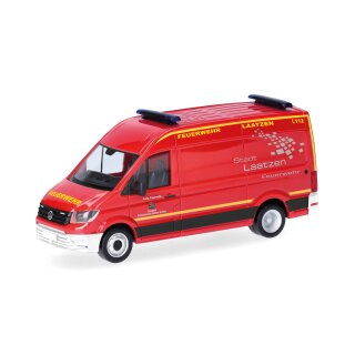 Herpa 098236 VW Crafter Kasten HD FFW Laatzen  Maßstab 1:87