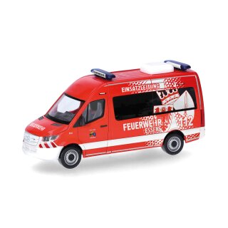 Herpa 098243 MB Sprinter  18 Bus HD, Feuerwehr Essen  Maßstab 1:87