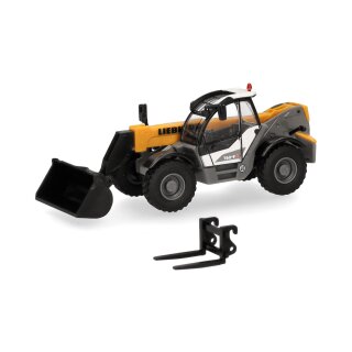 Herpa 318877 Liebherr Teleskoplader T60-9S, Liebherr  Maßstab 1:87