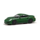 Herpa 420358 Porsche 911 (991) Turbo british racing green...