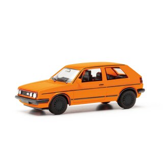 Herpa 420846-003 VW Golf II GTi, tieforange  Maßstab 1:87
