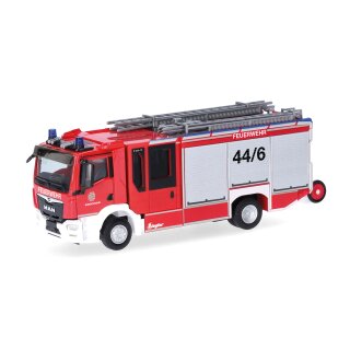 Herpa 747158 MAN TGM Z-Cab, Bundeswehr/Feuerwehr  Maßstab 1:87