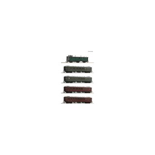 Roco 6200076 Spur H0 5-tlg. Set: Schnellzug, K.W.St.E. Ep. I