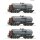 Roco 6600062 Spur H0 3-tlg. Set: Kesselwagen, DRG, Ep. II