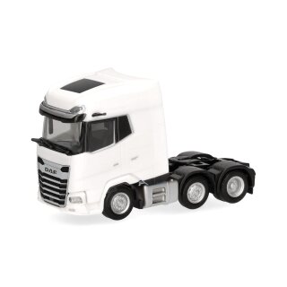 Herpa 318990 DAF XG+ Zugmaschine 3achs (6x2) weiß  Maßstab 1:87