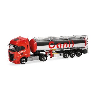 Herpa 319041 Iveco S-Way Chemietank-Sattelzug, Canil (I) Maßstab 1:87