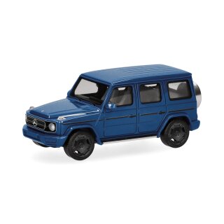 Herpa 431194 Mercedes Benz G580 m. EQ-Technologie, sodalitblaumetallic  Maßstab 1:87