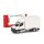 Herpa 014069 MiniKit Mercedes Benz Sprinter´18 Transporter mit Koffer, weiß  Maßstab 1:87