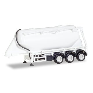 Herpa 076821-002 Feldbinder Eutersilo-Auflieger 3achs, 35m³, weiß  Maßstab 1:87