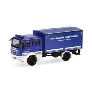 *Herpa 098311 MAN TGM MzKW, THW Freising  Maßstab 1:87
