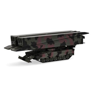 Herpa 746854 Brückenlegepanzer Leguan 26m, dekoriert  Maßstab 1:87