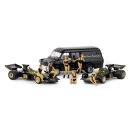 Brekina 22889 Set, Lotus 72 mit 2 F1-Autos , 6 PR Girls...