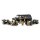 Brekina 22889 Set, Lotus 72 mit 2 F1-Autos , 6 PR Girls und Transporter Maßstab 1:87