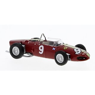 Brekina 22995  Ferrari F-156 Innes Ireland, Silverstone 1962  Maßstab 1:87
