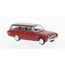 Brekina 19478 Ford Taunus P3 Turnier rot/schwarz...