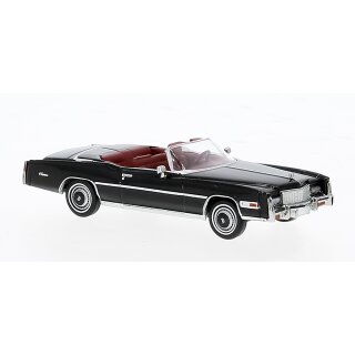 Brekina 19756 Cadillac Eldorado Convertible, schwarz  Maßstab 1:87