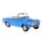 WhiteBox WB124228  Skoda Felicia Cabrio hellblau 1959  Maßstab: 1:24