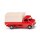 Wiking 035204 Bedford Pritschen-LKW - blutorange Maßstab 1:87