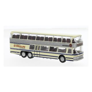Brekina 58295 Neoplan NH22 DD des Reisebüros Stählin aus Freiburg Maßstab: 1:87