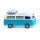 Wiking 031504 VW T2 Campingbus - eisblau/weiß  Maßstab 1:87