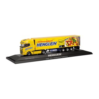 *Herpa 122313 DAF XG+ Kühlkoffer-Sattelzug, Henglein/Gnocchi  Maßstab 1:87