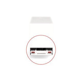 Herpa 054713 Zubehör Heckstoßstange SCHMITZ, 8x weiß  Maßstab 1:87
