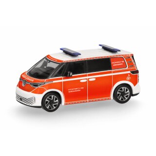 Herpa 098342 Volkswagen (VW) ID. Buzz, Werkfeuerwehr Porsche Maßstab 1:87