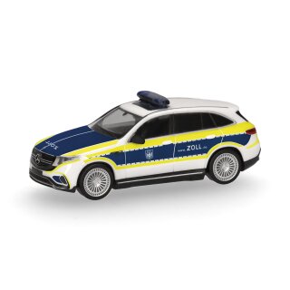 Herpa 098366 Mercedes-EQ EQC, Zoll Maßstab 1:87