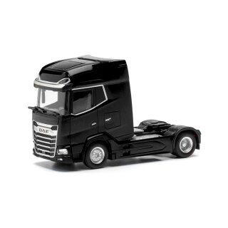Herpa 315791-003 DAF XG+ Zugmaschine 2achs, schwarz  Maßstab 1:87