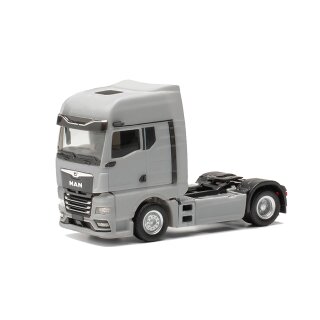 Herpa 315876-003 MAN TGX GX Zugmaschine 2achs (mit Spiegelkameras), platingrau  Maßstab 1:87