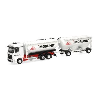 Herpa 319157 Mercedes-Benz Actros Streamspace Eutersilo-Hängerzug, Imgrund Maßstab 1:87