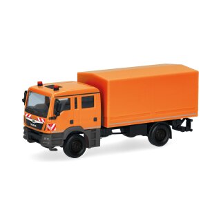 Herpa 319300 MAN TGM MzKW (Mehrzweckkraftwagen), kommunalorange Maßstab 1:87