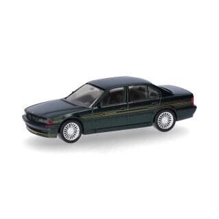 Herpa 431200 BMW Alpina B12 5.7 (E38), grünmetallic  Maßstab 1:87