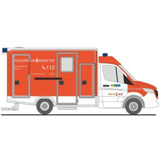 Rietze 76145 GSF RTW´18, Rettung Münster Maßstab: 1:87
