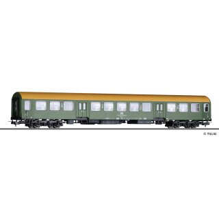 Tillig 75005 Personenwagen, 2. Klasse, Bmh, Bauart Halberstadt, DR, Ep.IV  Spur H0